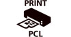 PCL Print : PCL 5e/6 is supported