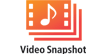 Video Snapshot : Capture video highlights with the same ease as taking photos. Record a series of 4-second video clips, background music, and create an exciting movie.