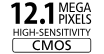 12.1 Megapixel CCD (CMOS)
