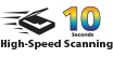 Hi-Speed Scanning 10 Seconds