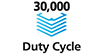 30,000 page duty cycle