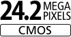 24.2 MEGA PIXELS CMOS